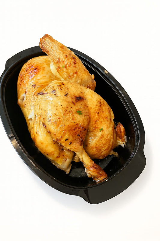 Half Roasted Chicken with Potatoes 🍗🥔