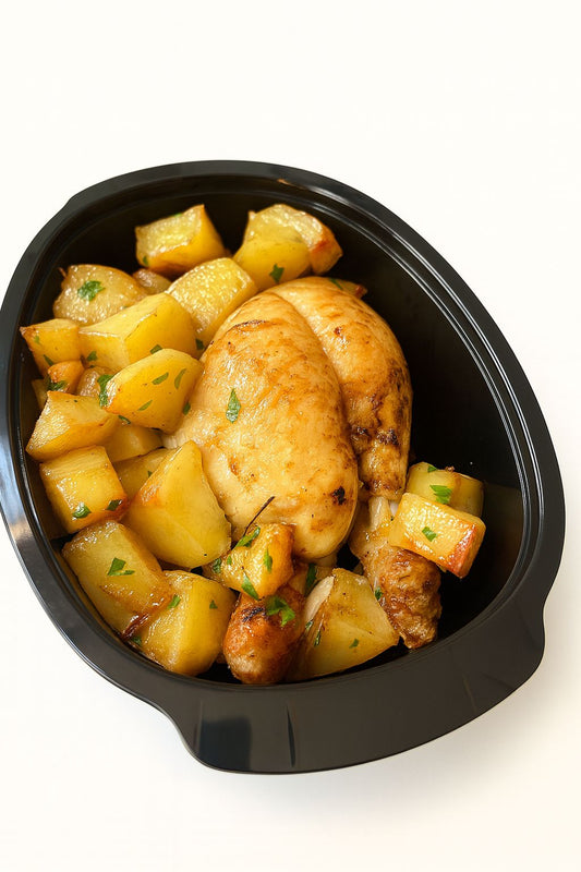 Roast Chicken with Potatoes (Individual) 🍗🥔
