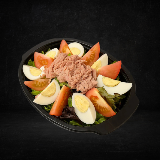 Mixed Salad with Tuna &amp; Boiled Egg 🥗🐟
